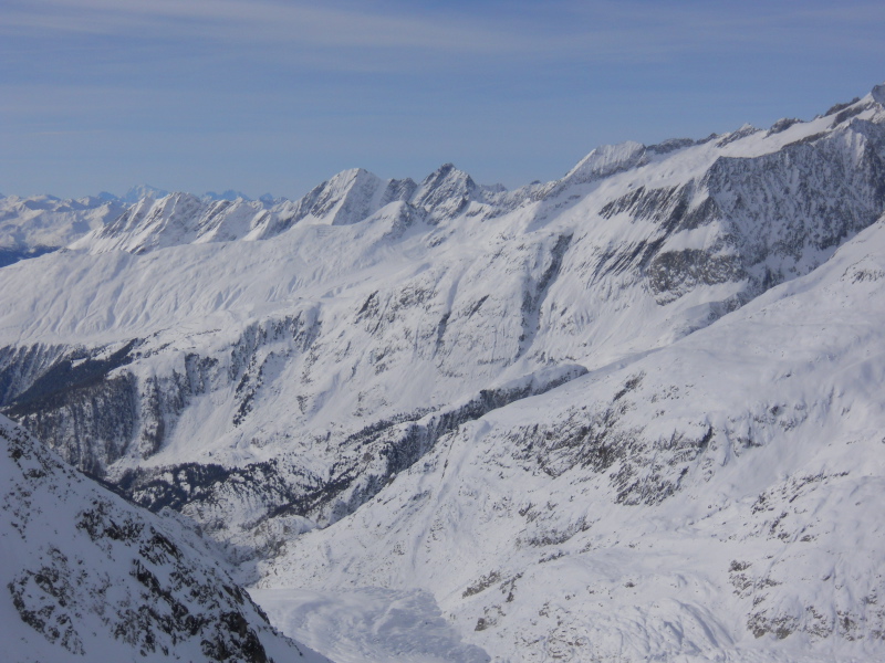 Sparrhorn (rechts) Foggenhorn (links)